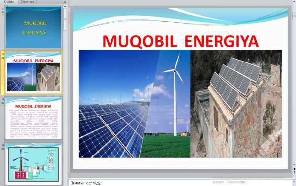 MUQOBIL  ENERGIYA.ppt